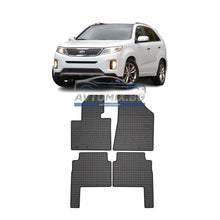 Rubber floor mats for KIA Sorento 2011-2015, Frogum