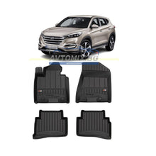 Rubber floor mats for Hyundai Tucson 2015-2020, ProLine 3D