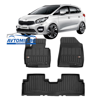 Гумени стелки за KIA Carens от 2013-2019г, ProLine 3D