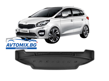 Rubber floor mats for KIA Carens 2013-2019, ProLine 3D for the third row