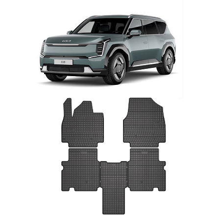 Гумени стелки за KIA EV9 след 2023, Frogum
