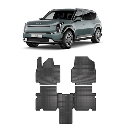 Гумени стелки за KIA EV9 след 2023, Frogum