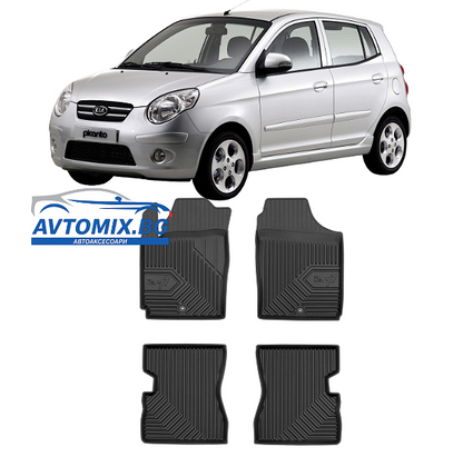 Гумени стелки за KIA Picanto от 2003-2011г, Модел No.77