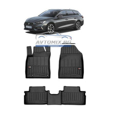 Rubber floor mats for Kia ProCeed Wagon after 2018, ProLine 3D
