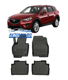 Rubber floor mats for Mazda CX-5 2012-2017, ProLine 3D