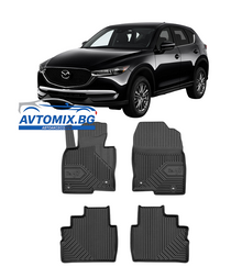 Rubber floor mats for Mazda CX-5 after 2017, Model No.77