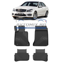 Covorașe de cauciuc pentru Mercedes C class W204 2007-2014, Model nr. 77