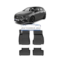 Rubber floor mats for Mercedes B class W247 from 2018 onwards, ProLine 3D