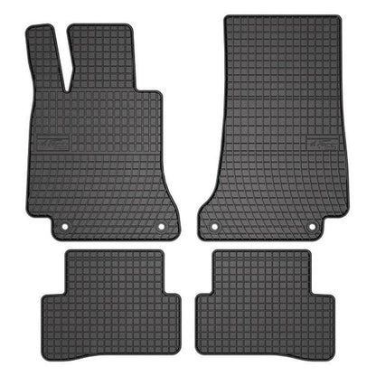 Rubber floor mats for Mercedes C class W205 2014-2021, Frogum
