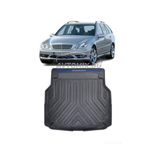 Covoraș de cauciuc portbagaj Mercedes C class W203 break 2000-2007, RizLine