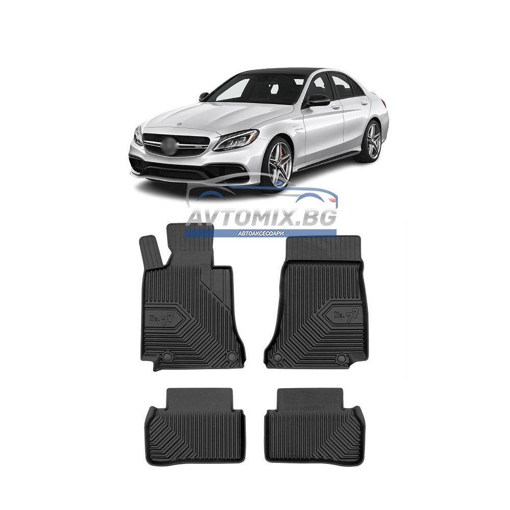 Гумени стелки зa Mercedes C class W205 2014-2021 г., Модел No.77