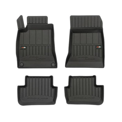 Rubber floor mats for Mercedes CLA C117 2013-2019, ProLine 3D