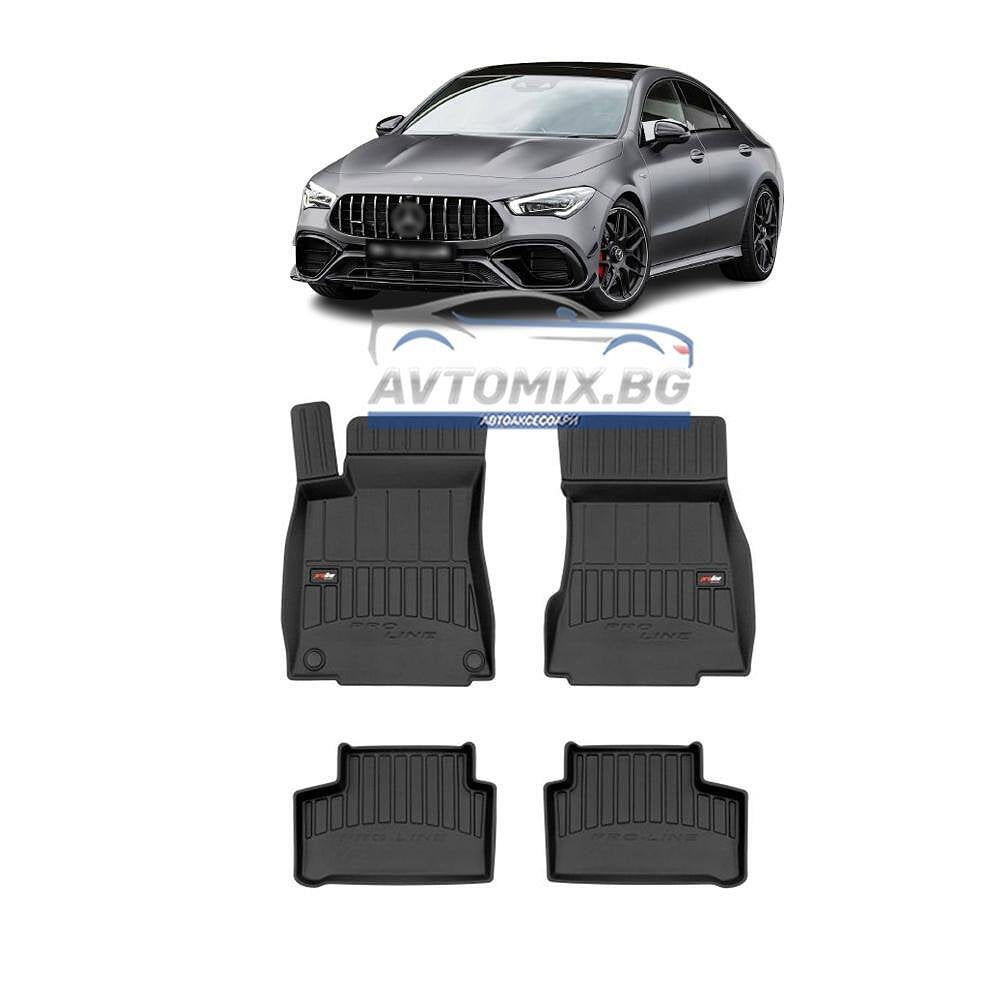 Rubber mats for Mercedes CLA C118 from 2019 onwards, ProLine 3D
