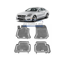 Covorașe de cauciuc pentru Mercedes CLS C218 2010-2017, Rezaw Plast
