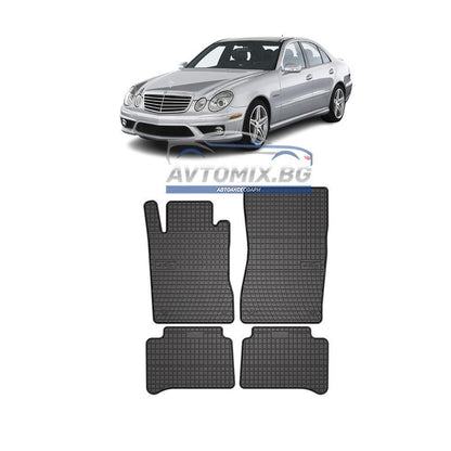 Гумени стелки за Mercedes E class W211 2002-2009 г.,  Frogum
