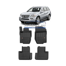 Covorașe din cauciuc pentru Mercedes GL X164 2006-2012, ProLine 3D