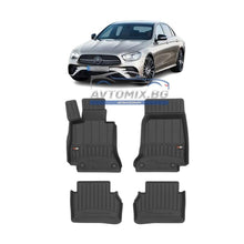 Rubber floor mats for Mercedes E-Class W213 2016-2023, ProLine 3D