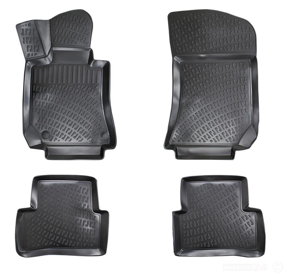 Rubber mats for Mercedes CLS C219 2004-2010, RizLine