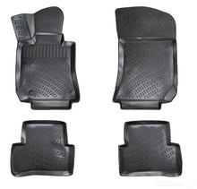 Rubber mats for Mercedes CLS C219 2004-2010, RizLine