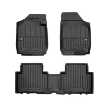 Rubber floor mats for KIA Carens 2006-2013, ProLine 3D