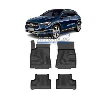 Гумени стелки зa Mercedes GLA H247 след 2019 г., Модел No.77