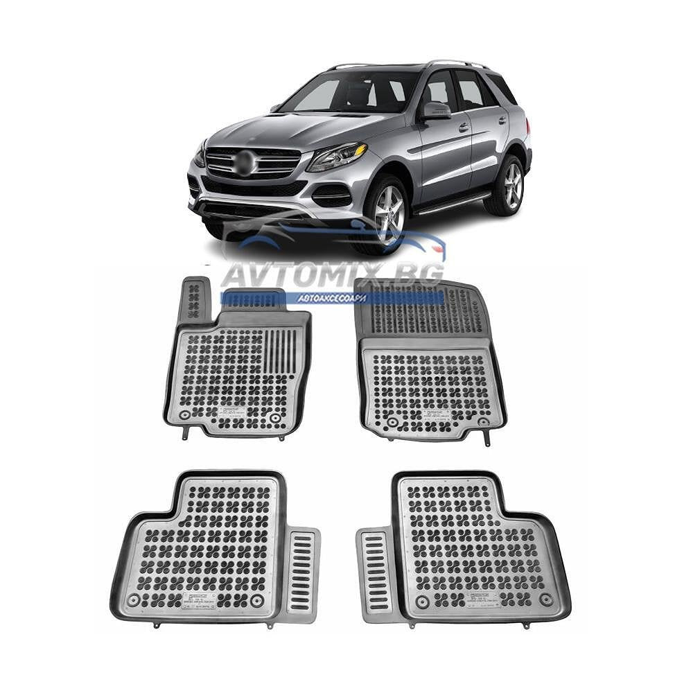 Гумени стелки зa  Mercedes GLE W166 2015-2019 г., Rezaw Plast
