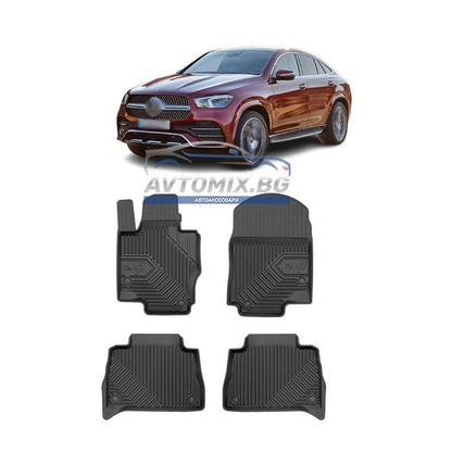 Гумени стелки зa Mercedes GLE Coupe C167 след 2019 г., Модел No.77