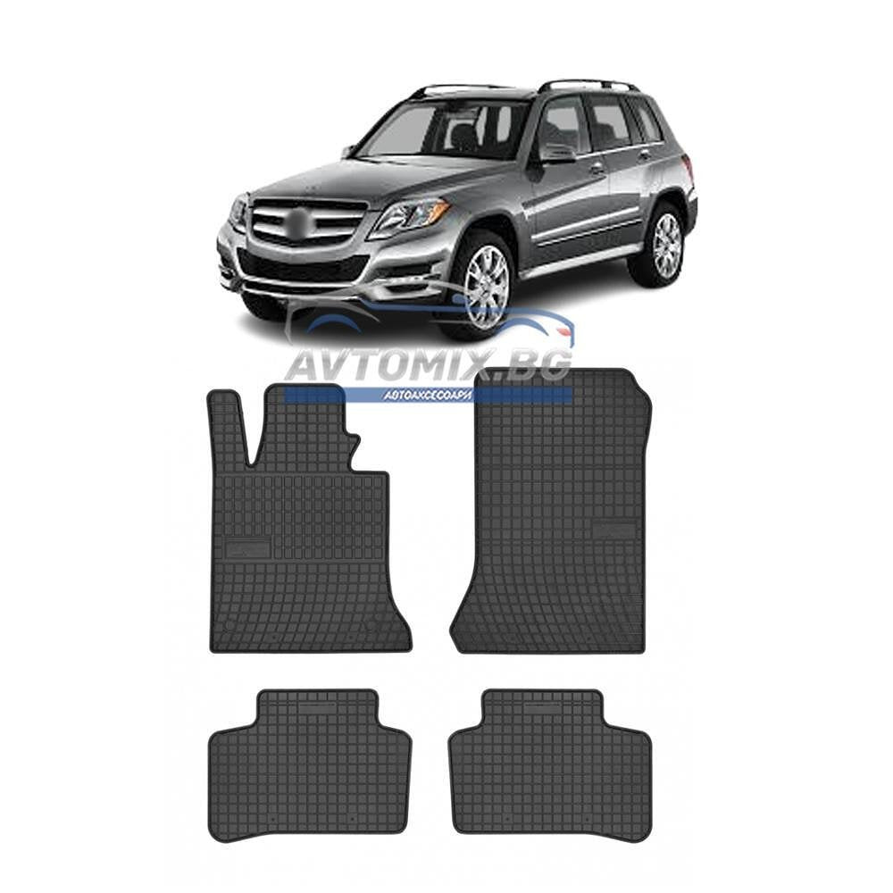 Covorașe de cauciuc pentru Mercedes GLK X204 2008-2015, Frogum
