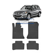 Rubber mats for Mercedes GLK X204 2008-2015, Frogum