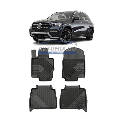 Rubber mats for Mercedes GLE W167 from 2019 onwards, Model No.77