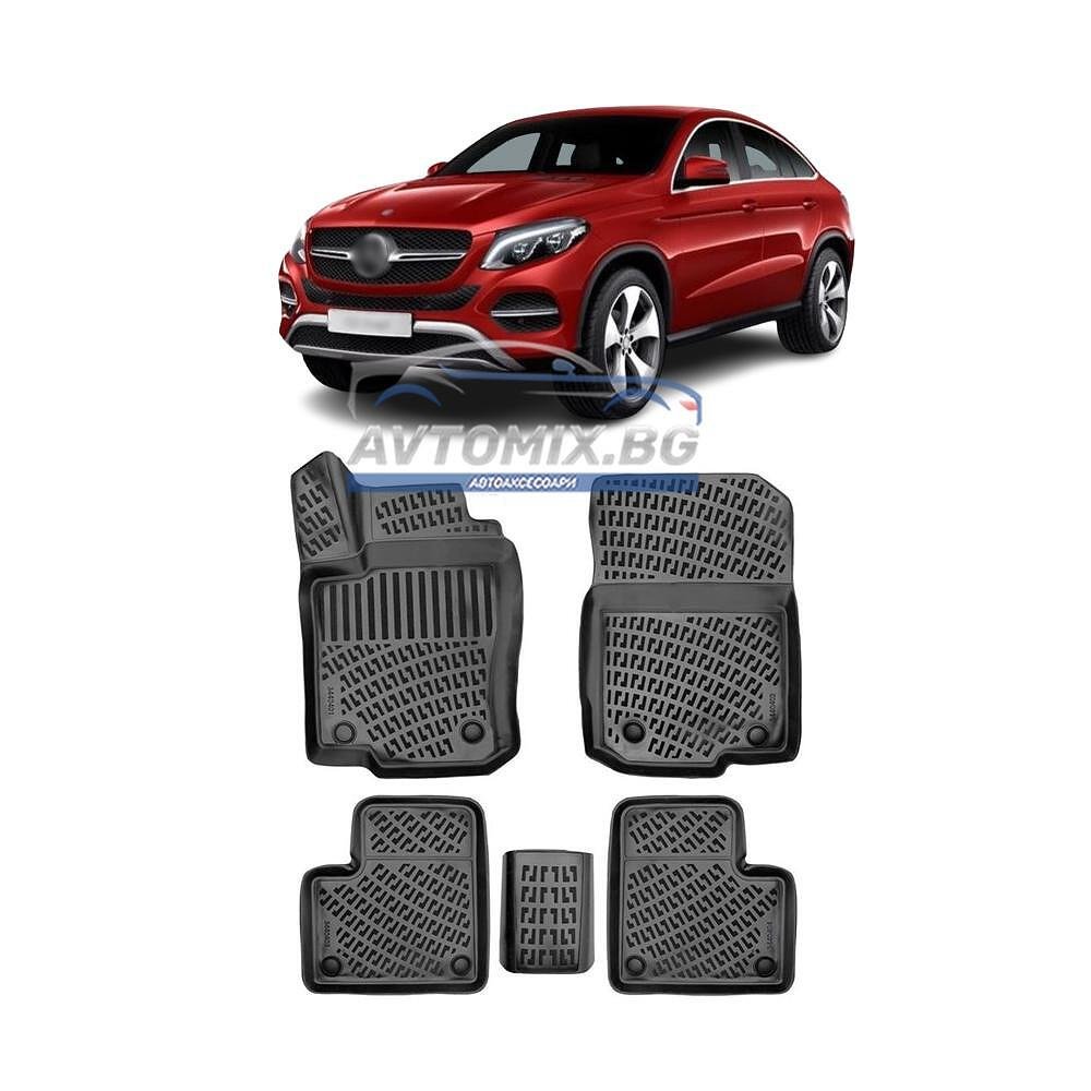 Гумени стелки за Mercedes GLE Coupe C292 2015-2019 г., RizLine
