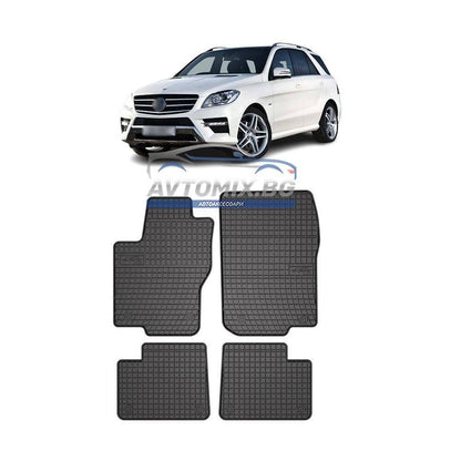 Covorașe de cauciuc pentru Mercedes ML W166 2011-2015, Frogum