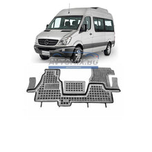 Covorașe de cauciuc pentru Mercedes Sprinter 2000-2006, Rezaw Plast