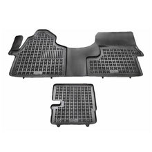 Rubber floor mats for Mercedes Sprinter 2006-2018, 2-seater, Rezaw Plast