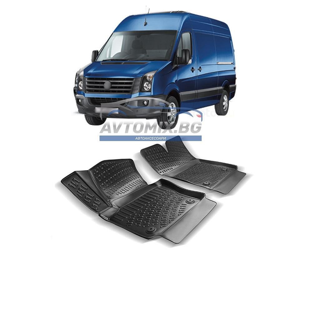 Гумени стелки зa VW Crafter 2006-2016 г., RizLine