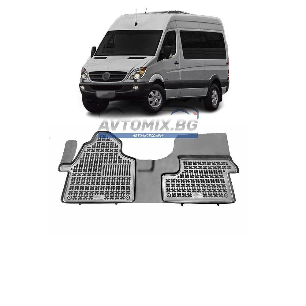 Гумени стелки за Mercedes Sprinter 2006-2018 г., 3-местен, Rezaw Plast
