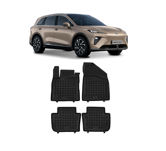 Covorașe de cauciuc pentru MG 4 (2022+) electric, 4x4, 4x2 - tip tavă, Rezawplast