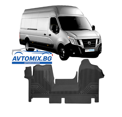Rubber mats for Nissan NV400 after 2010, Model No.77