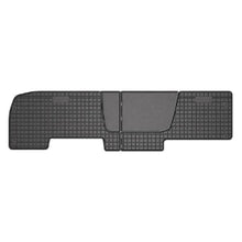 Rubber floor mats for Nissan Primastar I 2006-2016, 2nd row seats, Frogum
