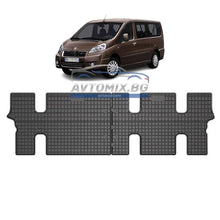 Rubber floor mats for Peugeot Expert II 2006-2016, Frogum