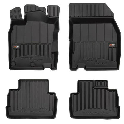 Гумени стелки зa Nissan Qashqai 2013-2021 г.,  ProLine 3D