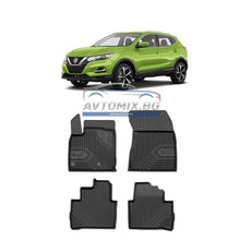 Rubber floor mats for Nissan Qashqai after 2021, Model No.77