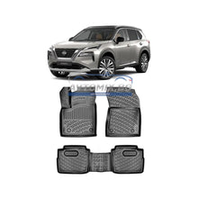 Rubber floor mats for Nissan X-trail post-2022, RizLine