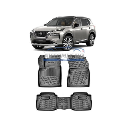 Гумени стелки зa Nissan X-trail след 2022 г., RizLine
