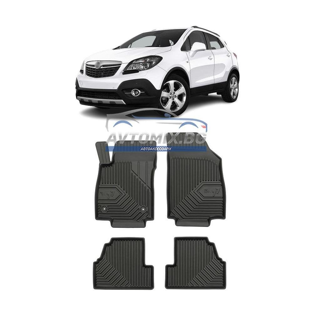 Гумени стелки зa Opel Mokka 2012-2020 г., Модел No.77