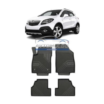 Гумени стелки зa Opel Mokka 2012-2020 г., Модел No.77