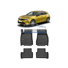 Rubber floor mats for Opel Astra L from 2021 onwards, ProLine 3D