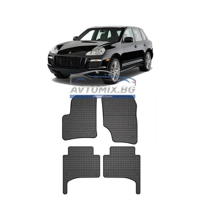 Гумени стелки за Porsche Cayenne 2002-2010 г., Frogum