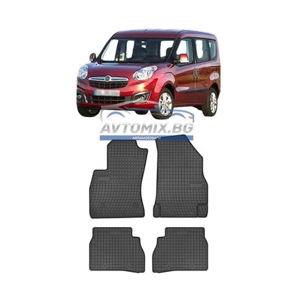 Гумени стелки за Opel Combo 2011-2018 г., Frogum