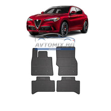 Covorașe de cauciuc pentru Alfa Romeo Stelvio după 2016 Frogum